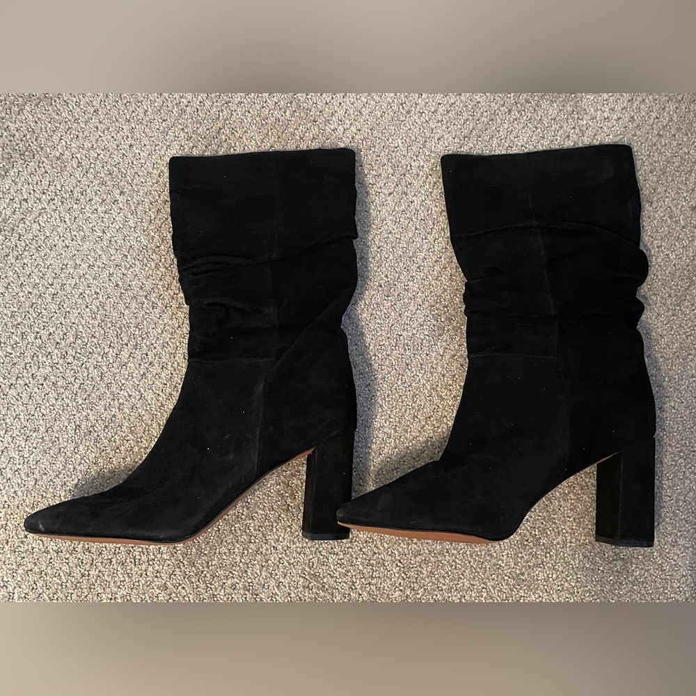 Banana Republic Slouchy Suede Booties - Picture 2 of 13